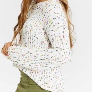 Altar’d State Confetti Chenille Sweater